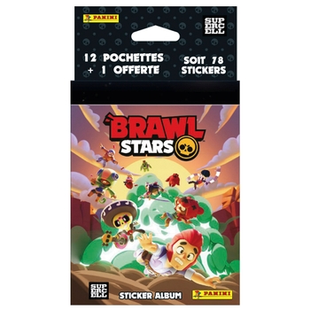 Panini - Brawl Stars Blister 13 Pochettes