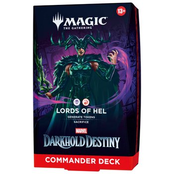 Magic: The Gathering (MTG): Marvel Darkhold Destiny Lords of Hel Commander Deck