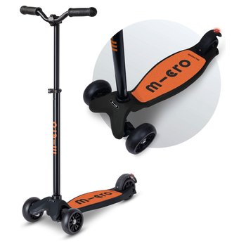 Micro Chopper Reloaded Scooter Adjustable Height Black