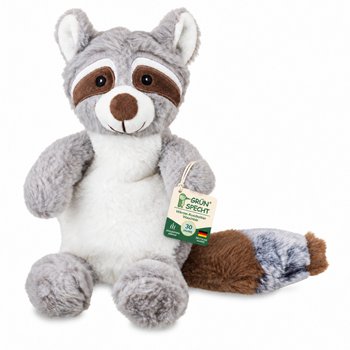Grünspecht Wärme-Kuscheltier Waschbär