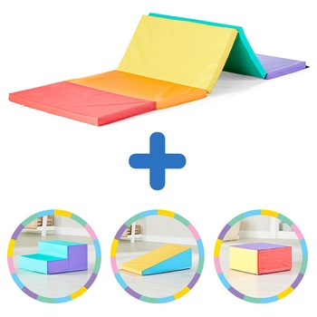Play Factory Schaumstoff Turnmatte mit Schaumstoff Element