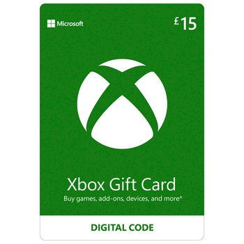 Xbox £15 Gift Card Digital Download