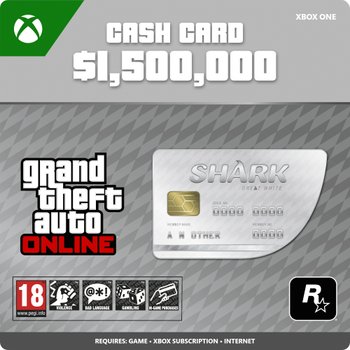 GTA Online: Great White Shark Cash Card Xbox One (Digital Download)