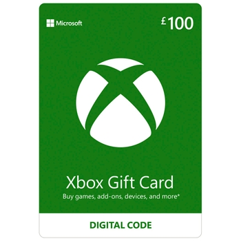 Xbox £100 Gift Card Digital Download