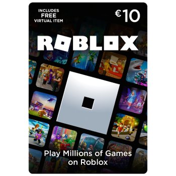 Roblox Marketplace €10 Gift Card (Digital Download Code with Free Virtual Item)
