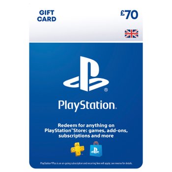 £70 PlayStation Store Gift Card