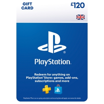 £120 PlayStation Store Gift Card