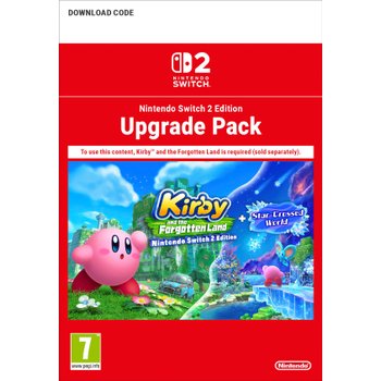 Kirby & the Forgotten Land + Star-Crossed World Nintendo Switch 2 Upgrade Pack (Digital Download)