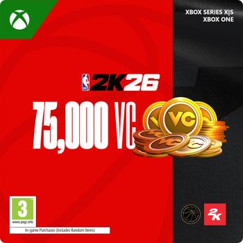 NBA 2K26: 75,000 Virtual Currency Pack Xbox One & Xbox Series X|S (Digital Download)
