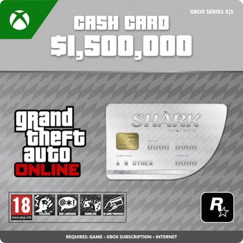 GTA Online: Great White Shark Cash Card Xbox Series X|S (Digital Download)