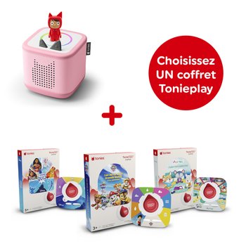 Toniebox 2 Rose Fleur et Un produit offert