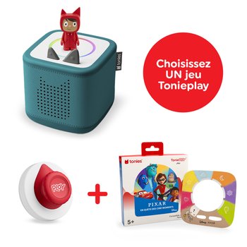 Tonies - Mon Premier Coffret Toniebox 2 - Vert Ocean et Un produit et Un Contrôleur offerts