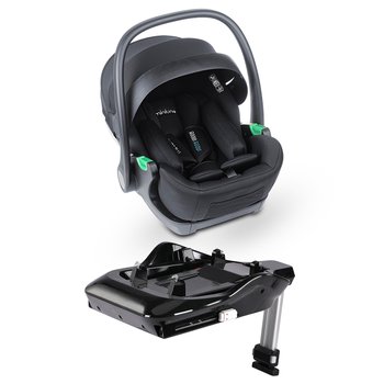 miniuno Recliniie i-Size R129 Belt-Fitted Car Seat & Car Seat Base Bundle