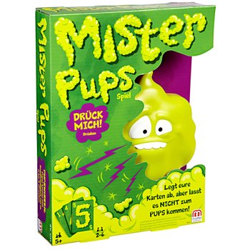 Mattel Games Mister Pups Kartenspiel mit Sound
