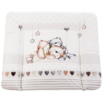 Zöllner Wickelauflage 75 x 85 cm Softy Schmusebär weiß