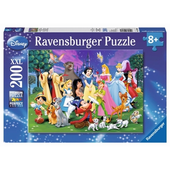 Ravensburger XXL puzzel Disney Darlings, 200 stukjes