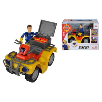 Feuerwehrmann Sam Mercury Quad mit Figur