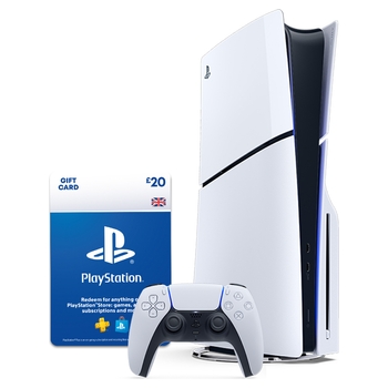 PlayStation 5 Slim Disc Console & £20 Wallet Top-Up