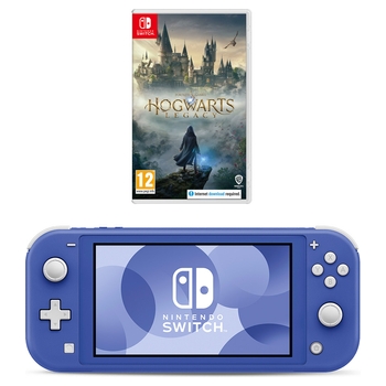 Nintendo Switch Lite Blue & Hogwarts Legacy