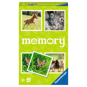 Memory Tierbaby Reisespiel