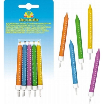 Geburtstagskerzen mit Einstecker