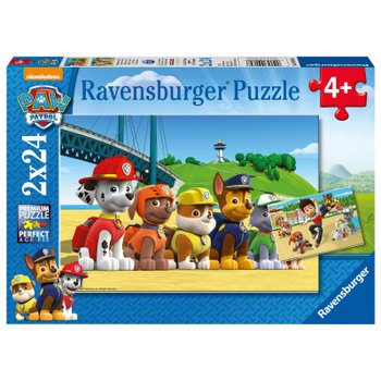 Ravensburger Puzzle PAW Patrol Heldenhafte Hunde 2x24 Teile