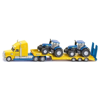 SIKU Super 1805 Lkw mit New Holland Traktoren 1:87