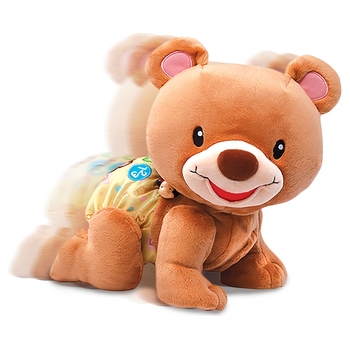 VTech - Ourson Interactif 1,2,3 suis-moi - Marron