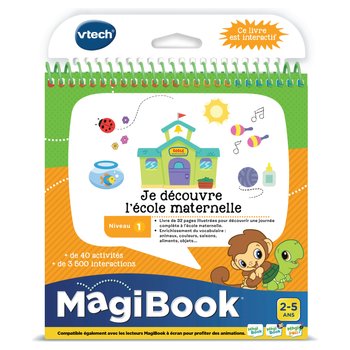 VTech - MagiBook Je Découvre L'École Maternelle