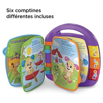 Fisher-Price - Livre Interactif Comptines