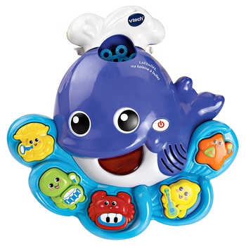 VTech - Jouet de Bain Lolibulles Ma Baleine à Bulles