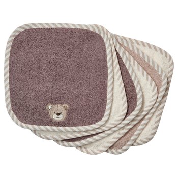 Kinderwaschlappen 6er Set Bär
