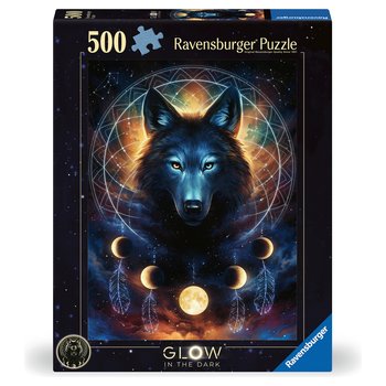 Ravensburger Puzzle: Leuchtender Wolf