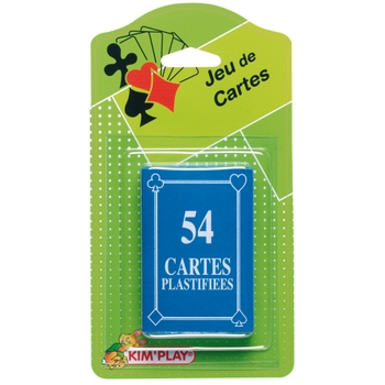 Kim'Play - Jeu De 54 Cartes Plastifiées