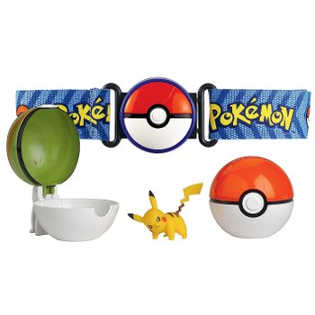 Pokémon - Ceinture Poké Ball et 1 Figurine - Modèle Aléatoire
