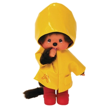 Monchhichi - Peluche Cire Iconique Jaune 20 cm