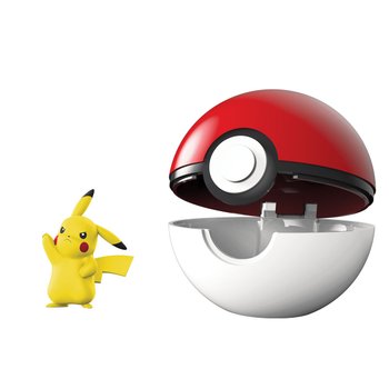 Pokémon - Pokéball et Figurine 5 cm - Modèle Aléatoire