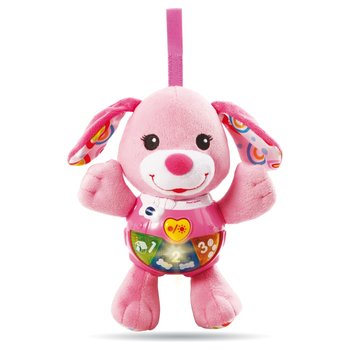 VTech - Peluche Interactive Chant'toutou - Rose