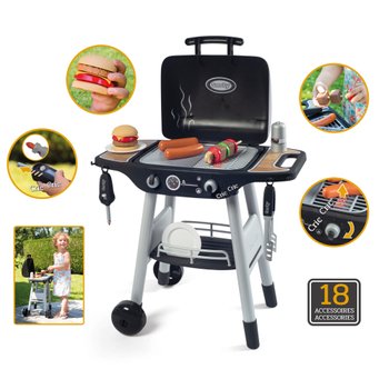 Smoby - Barbecue Grill avec Accessoires