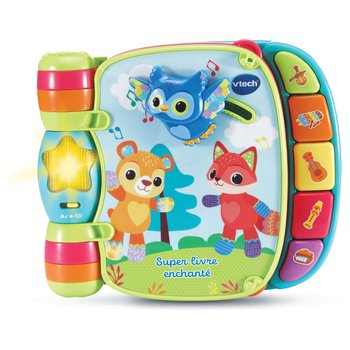 VTech - Super Livre Enchanté des Baby Loulous - Bleu