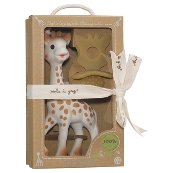 Sophie la Girafe - Coffret Jouet d'Éveil  Hochet Et Anneau de Dentition