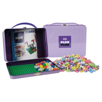 Plus Plus - Valisette Métal 600 Pièces - Mauve