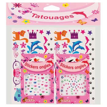Kim'Play - Kit Tatouages Éphémères
