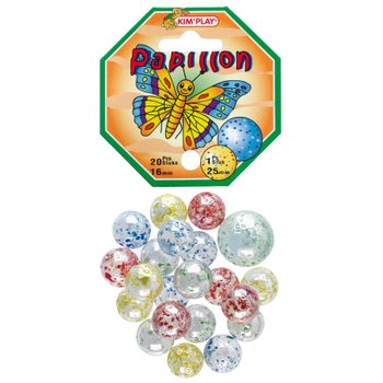Kim'Play - Ensemble 20 Billes Papillon Et 1 Calot Papillon