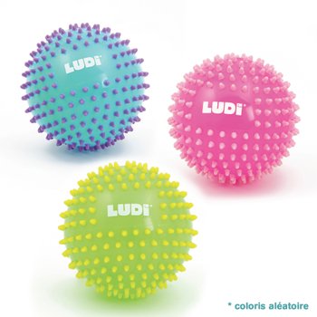 Ludi - Balle de Massage Bicolore - Modèle Aléatoire
