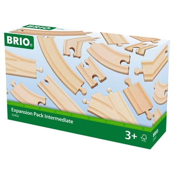 BRIO Schienen 33402 Mittleres Schienensortiment