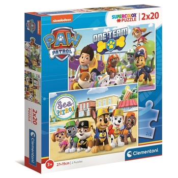 La Pat'Patrouille - Coffret Puzzles 2x20 Pièces