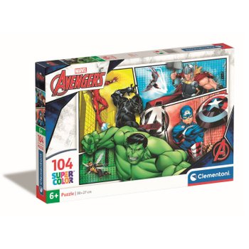 Marvel - Avengers Puzzle 104 Pièces