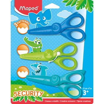 Maped - Kidicraft 3 Ciseaux Créatifs