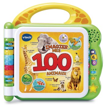 VTech - Imagier 100 Animaux Bilingue